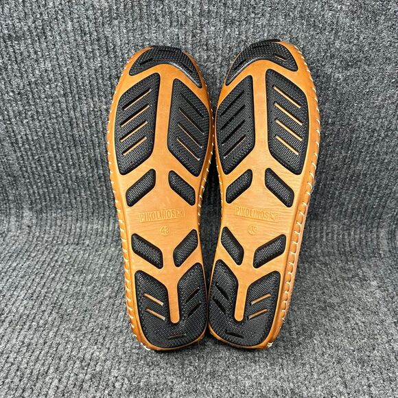 NEW Pikolinos Jerez Driving Loafers Brown Leather Slip On Shoes Mens 43 / US 10 - Picture 6 of 7